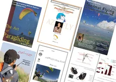 CD کتاب ها و جزوات فارسی و لاتین پاراگلایدر - 